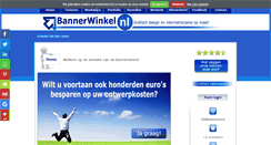 Desktop Screenshot of bannerwinkel.nl