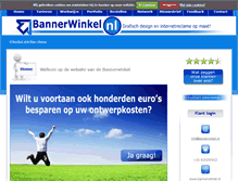 Tablet Screenshot of bannerwinkel.nl